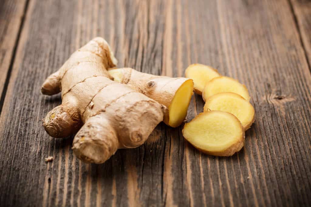 Culinary ginger - the type usually used in cooking
