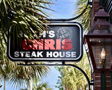 Ruth Chris steak house in Charleston South Carolina