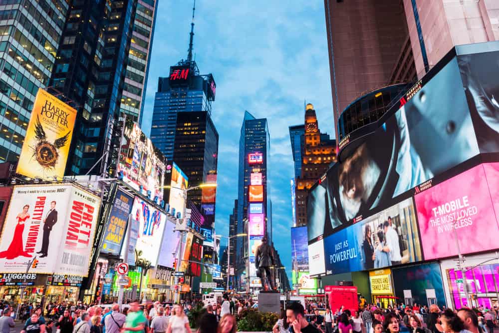 Times Square in NYC