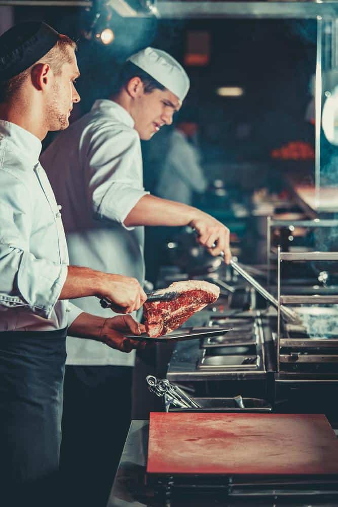 Steaks in Restaurant