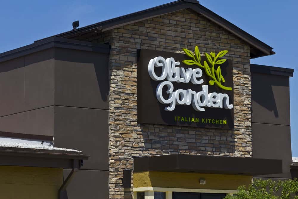 Olive Garden owned by Darden