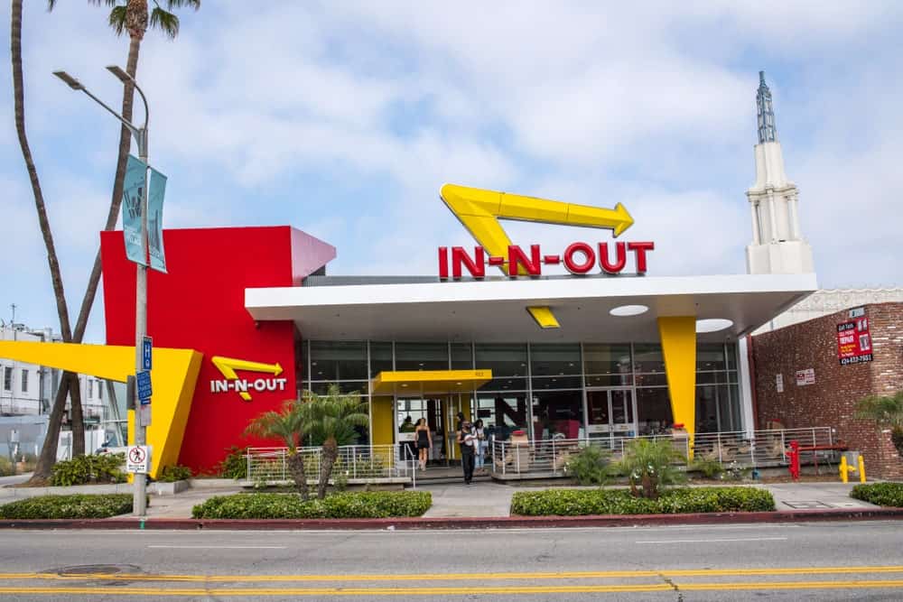 In-N-Out Burger restaurant