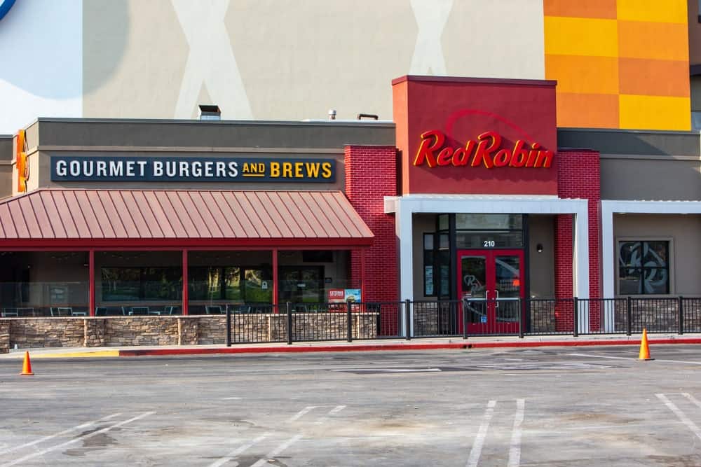 Red Robin sit down restaurant