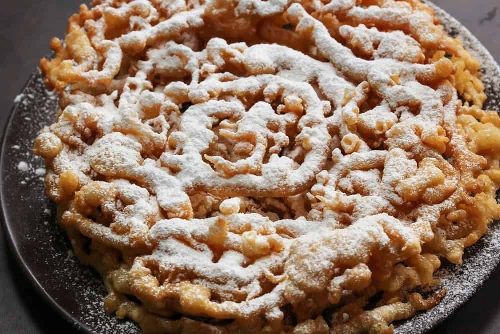 how to make carnival funnel cake