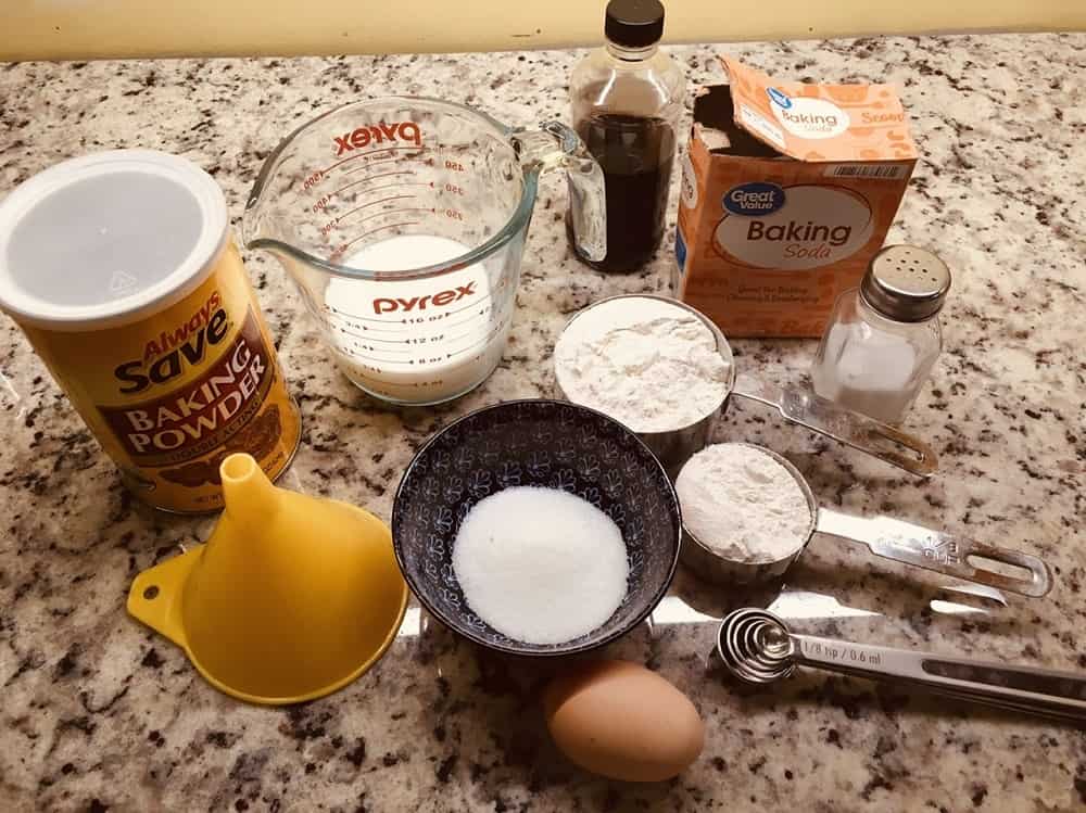 The complete set of ingredients to be used for the recipe.