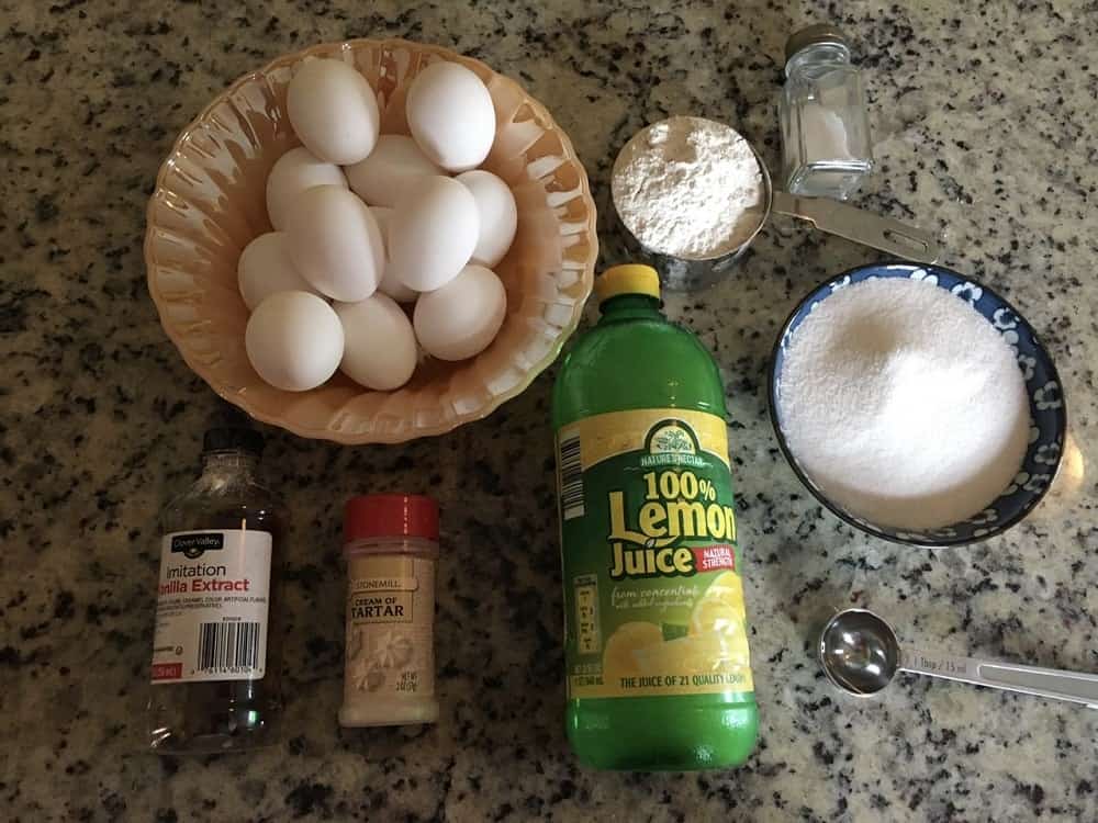 The complete set of ingredients to be used in the recipe.