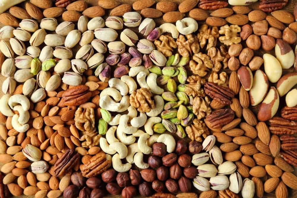 A look at various types of nuts.