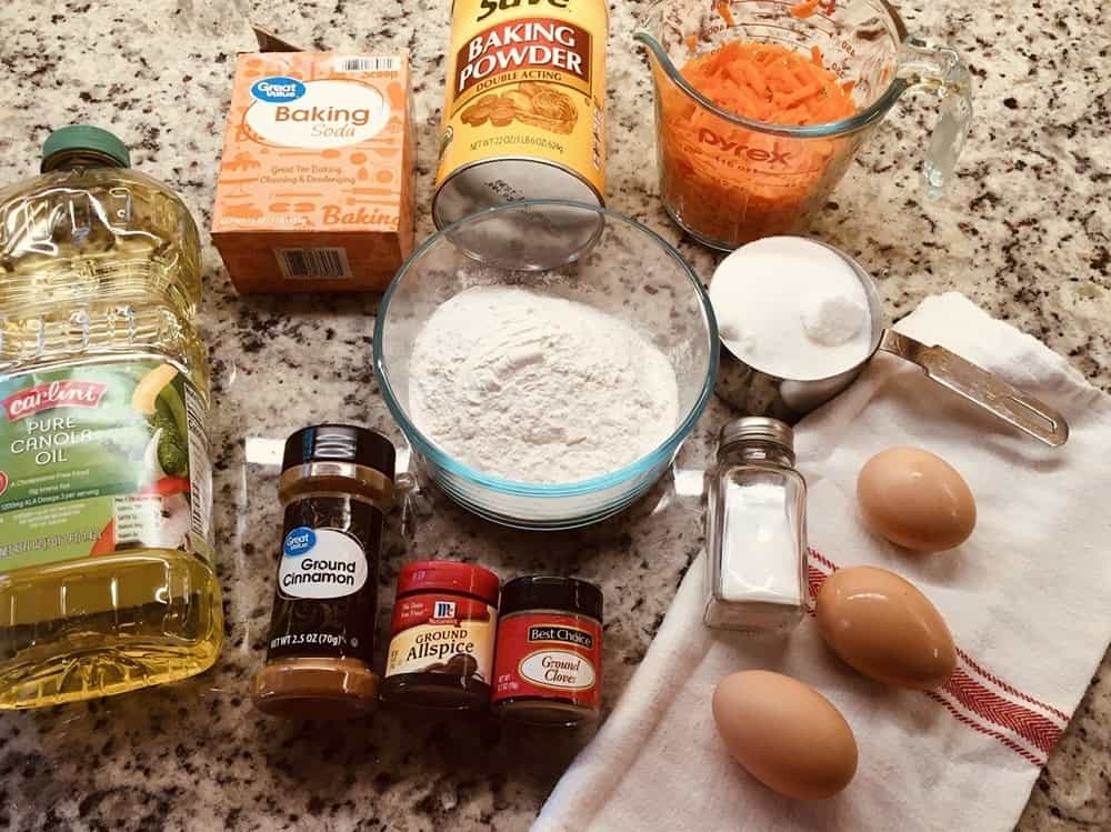 The complete set of ingredients to be used.