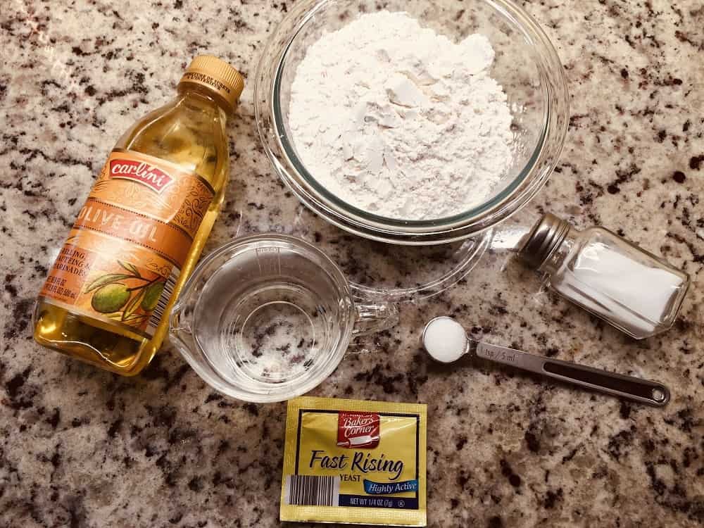 The complete set of ingredients to be used in the recipe.