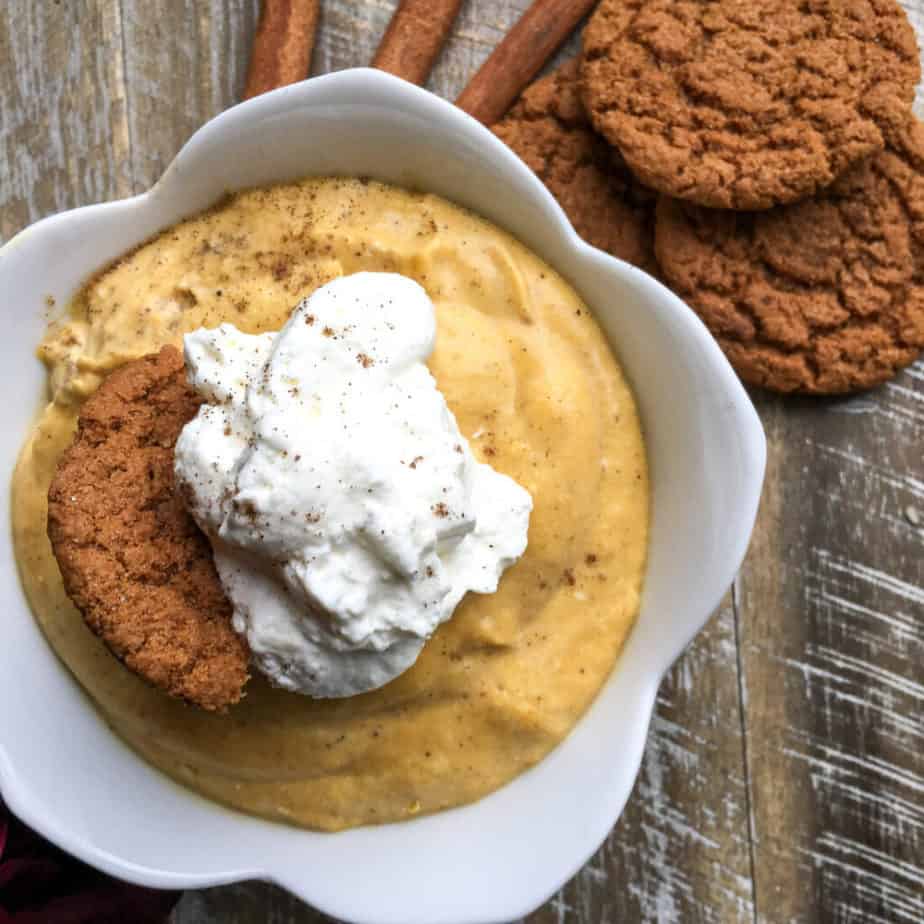 pumpkin mousse