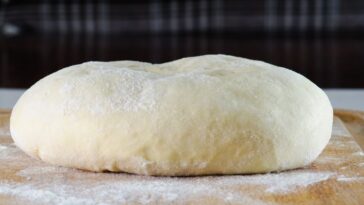 Bread dough for cinnamon rolls