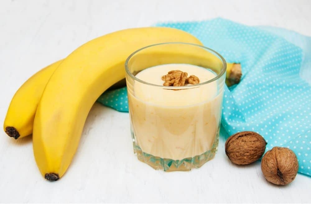 peanut butter and banana smoothie