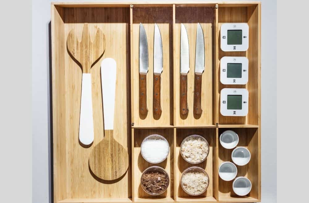 Bamboo Drawer Organizers Bamboo Drawer Organizers