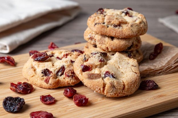 Cranberry and Chocolate Cookies