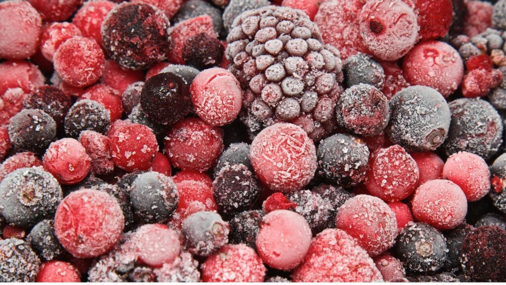 frozen berries