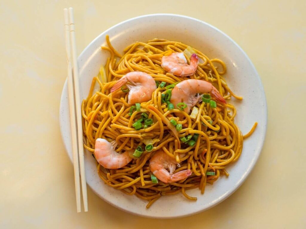 How to Make Shrimp Lo Mein