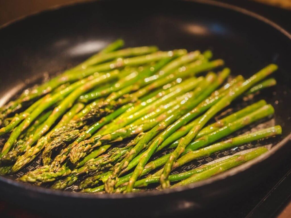 cooked Asparagus