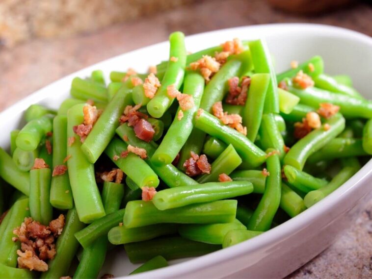 How to Cook Green Beans with Bacon Grease