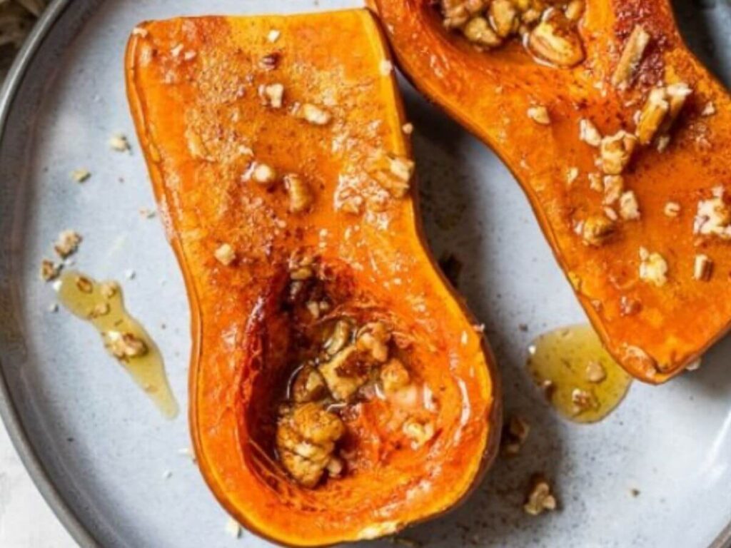 Cooked honey nut squash