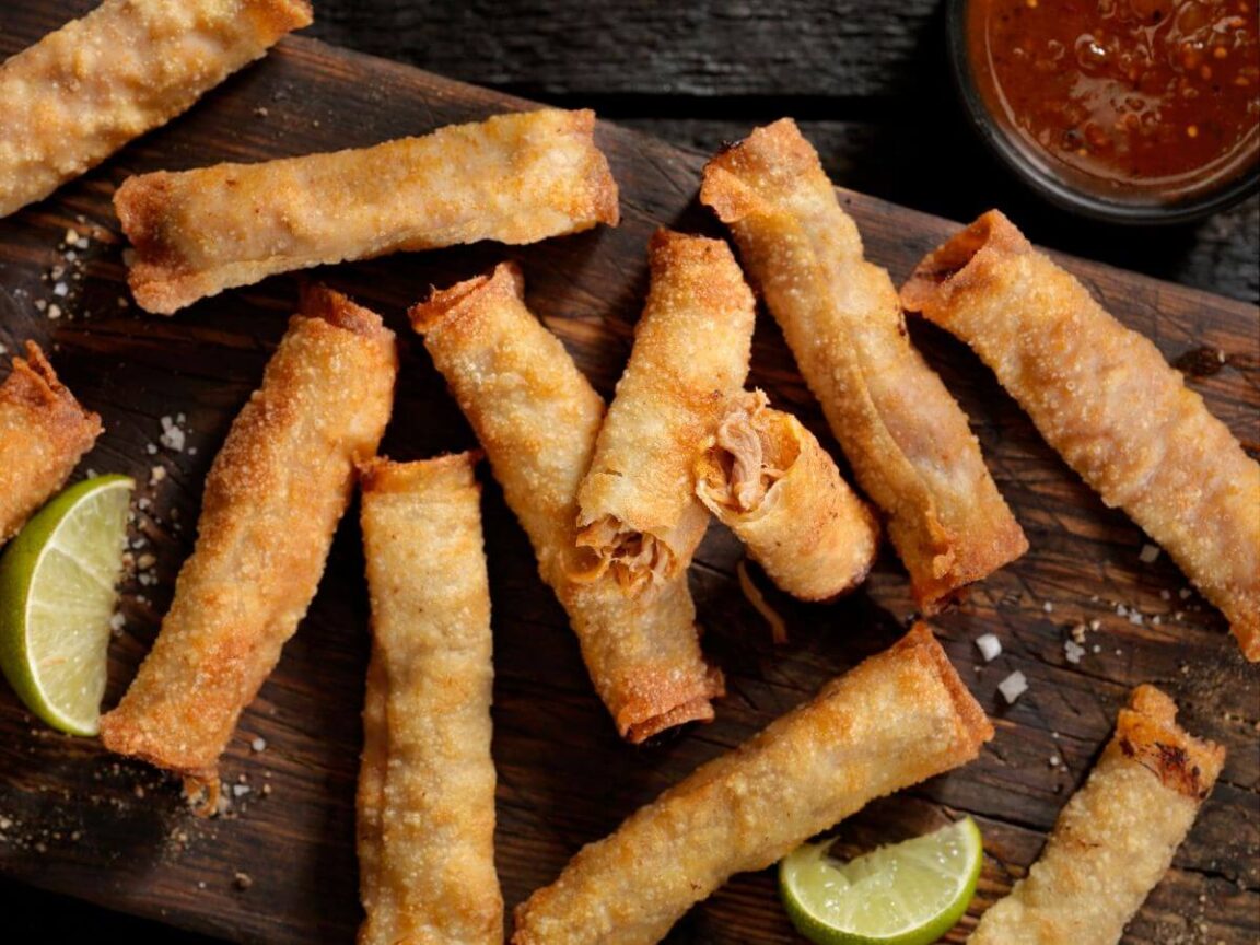 How to Air Fry Frozen Taquitos