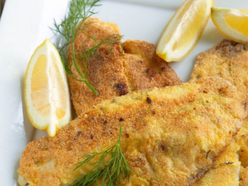 Fish Fried With Cornmeal