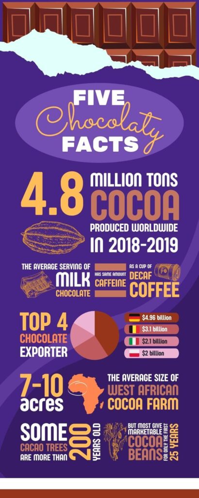 chocolate infographic