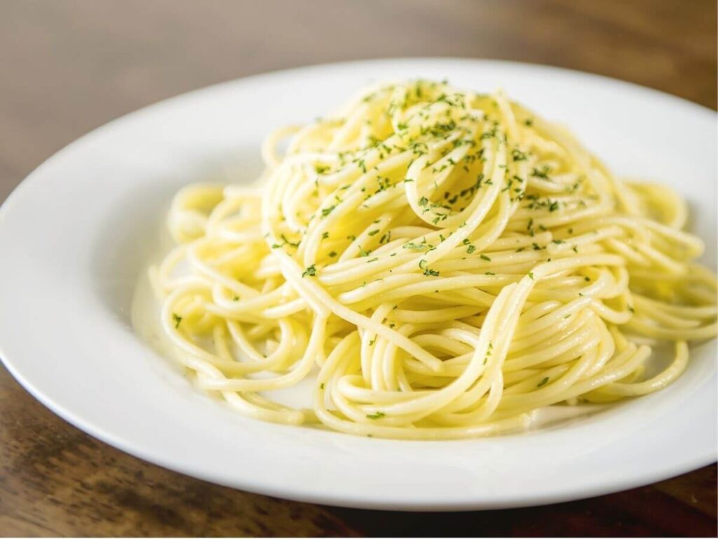 Spaghetti Noodles cooked in the Microwave