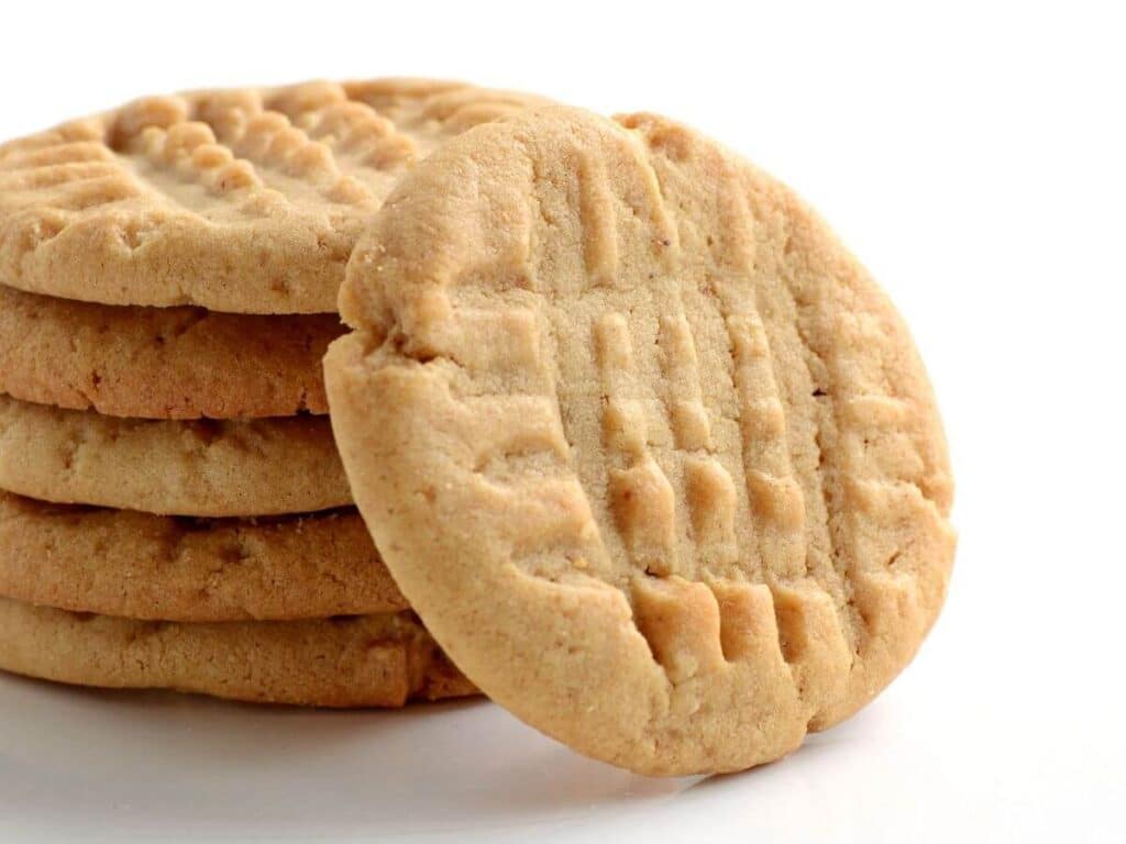 Peanut Butter Cookies made with Betty Crocker Peanut Butter Cookie Mix