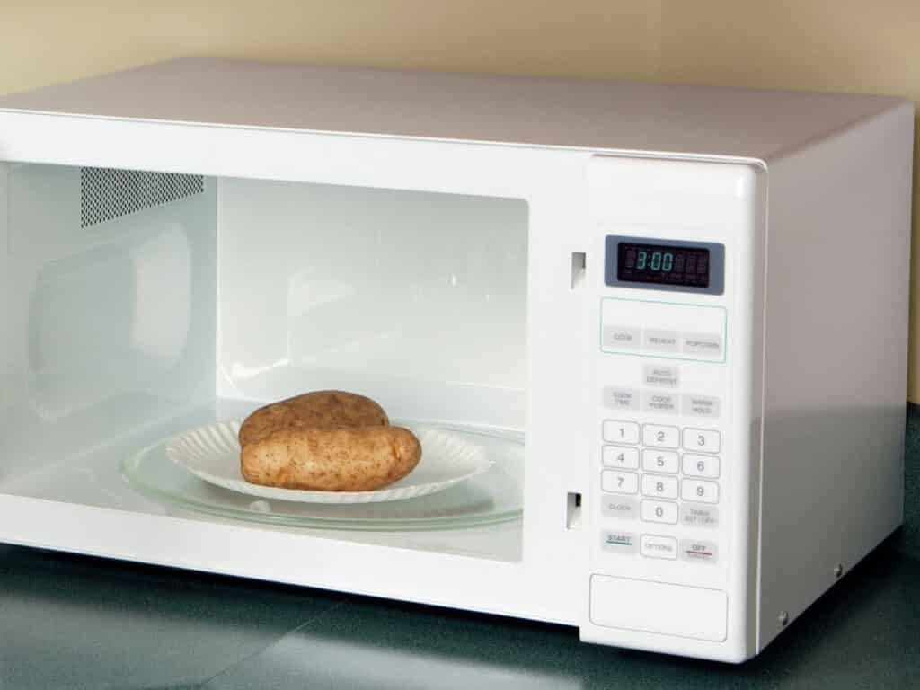a Baked Potato in the Microwave