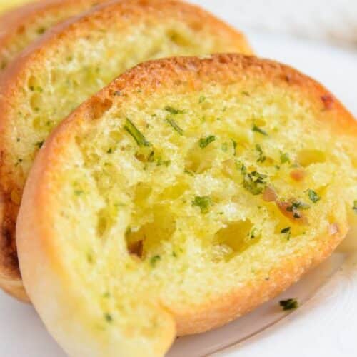 How To Make Garlic Bread with Sliced Bread