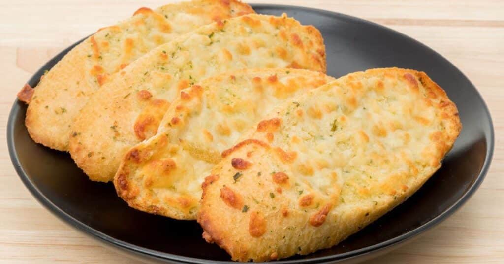 Garlic Bread made with Garlic Powder