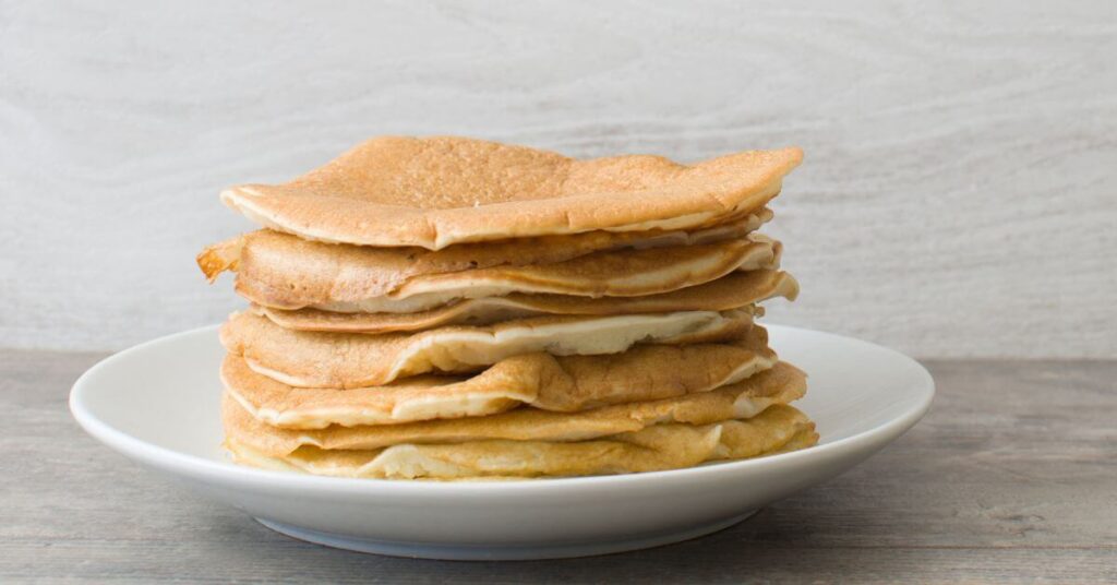 Stack of Birch Benders Keto Pancakes