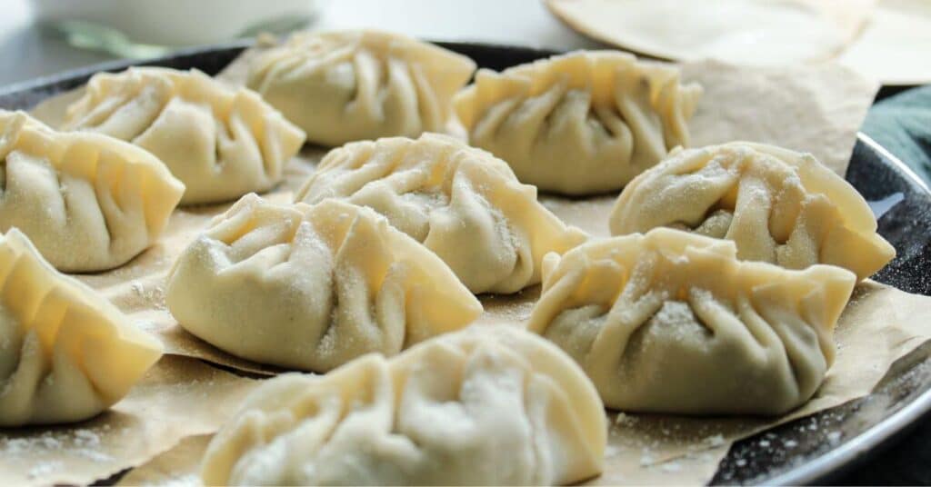 Dumplings made with Flour and Water