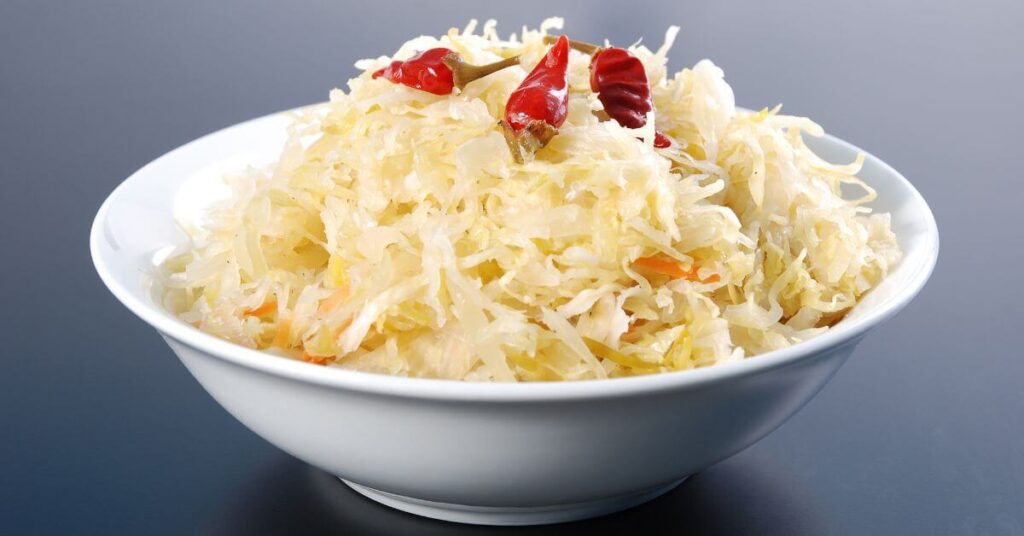 bowl of Sauerkraut 