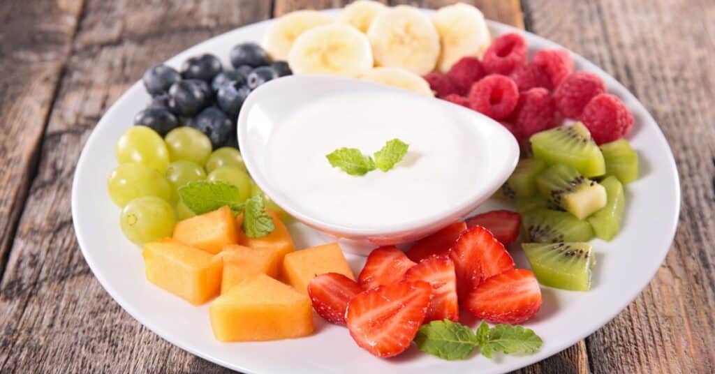 How to make fruit dip with cream cheese