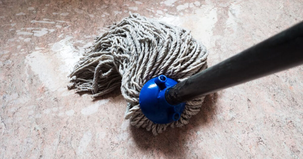 How to Clean Linoleum Floors with Ground In Dirt