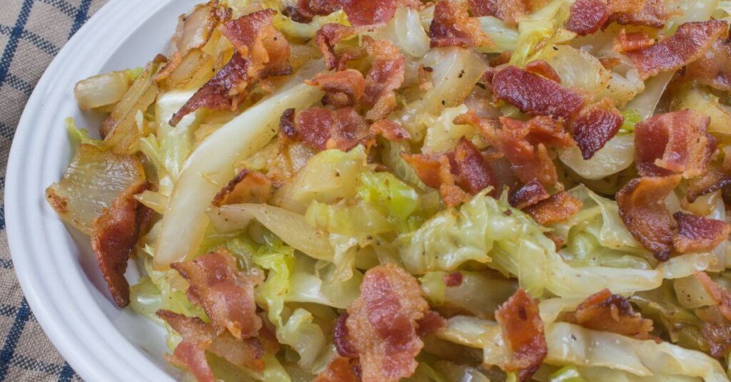 How to Cook Cabbage with Bacon