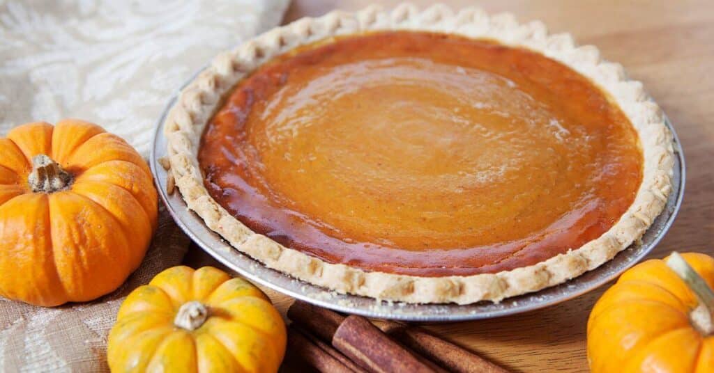 Store Bought pumpkin pie