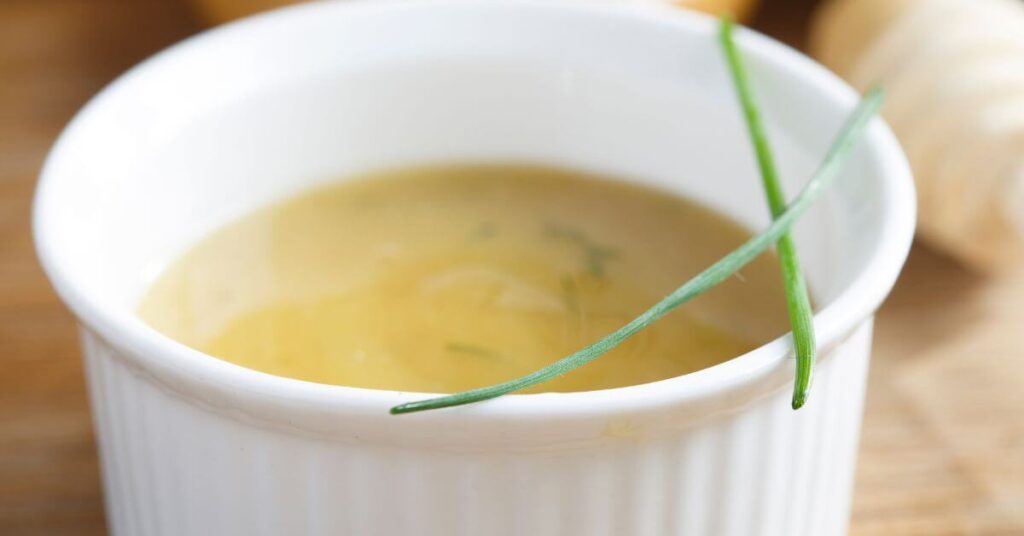 bowl of honey mustard made with yellow mustard