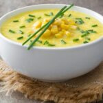 Creamed corn made with canned corn