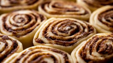 cinnamon rolls fresh out of the air fryer