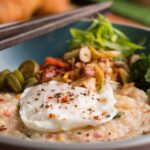 congee made with cooked rice