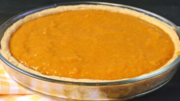 homemade pumpkin pie filling