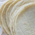 warm tortillas