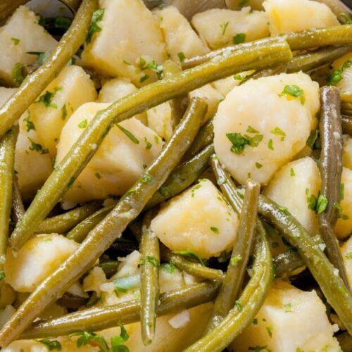 How to Cook Green Beans with Potatoes