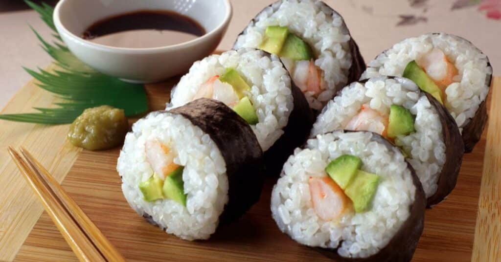 Sushi Rolled Without a Mat