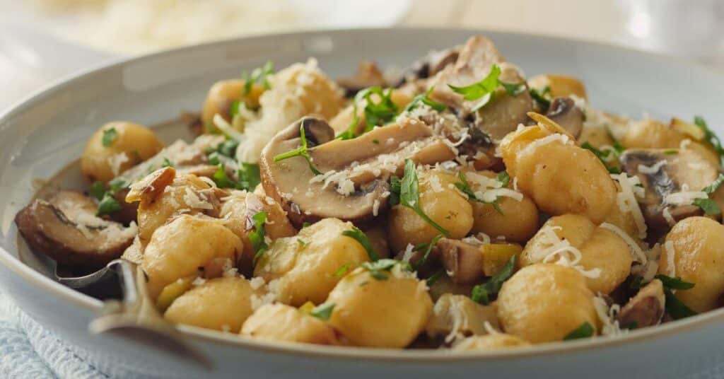 plate of Gnocchi