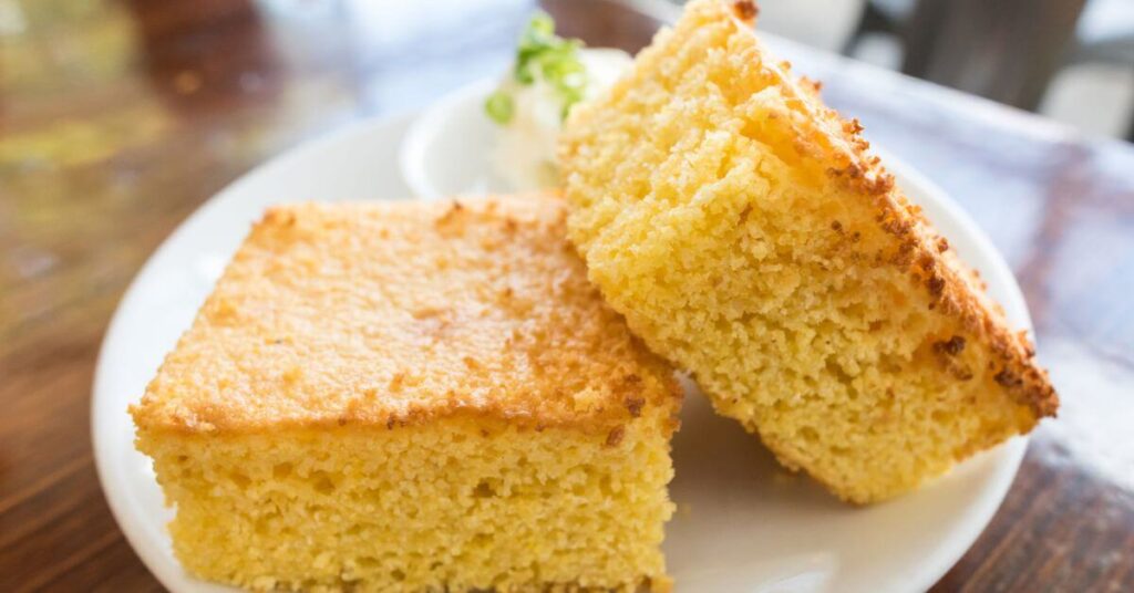 Cornbread Made Without Eggs