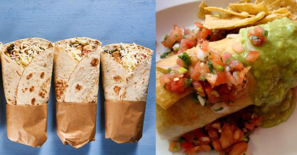 Chimichanga vs Burrito