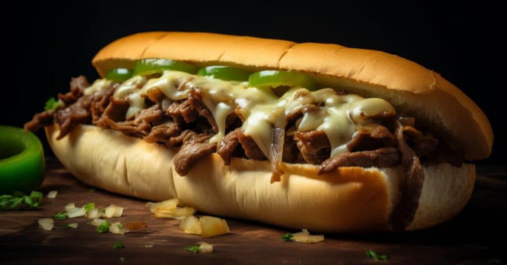 cheesesteak sub